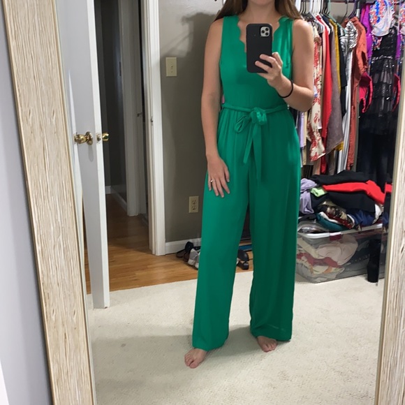Green Jumpsuit - Picture 2 of 6